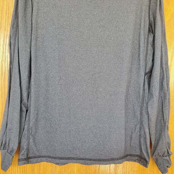 Flywheel Long Sleeves Shirt Gray FLY print on the back Men's Size M Medium - Picture 4 of 16